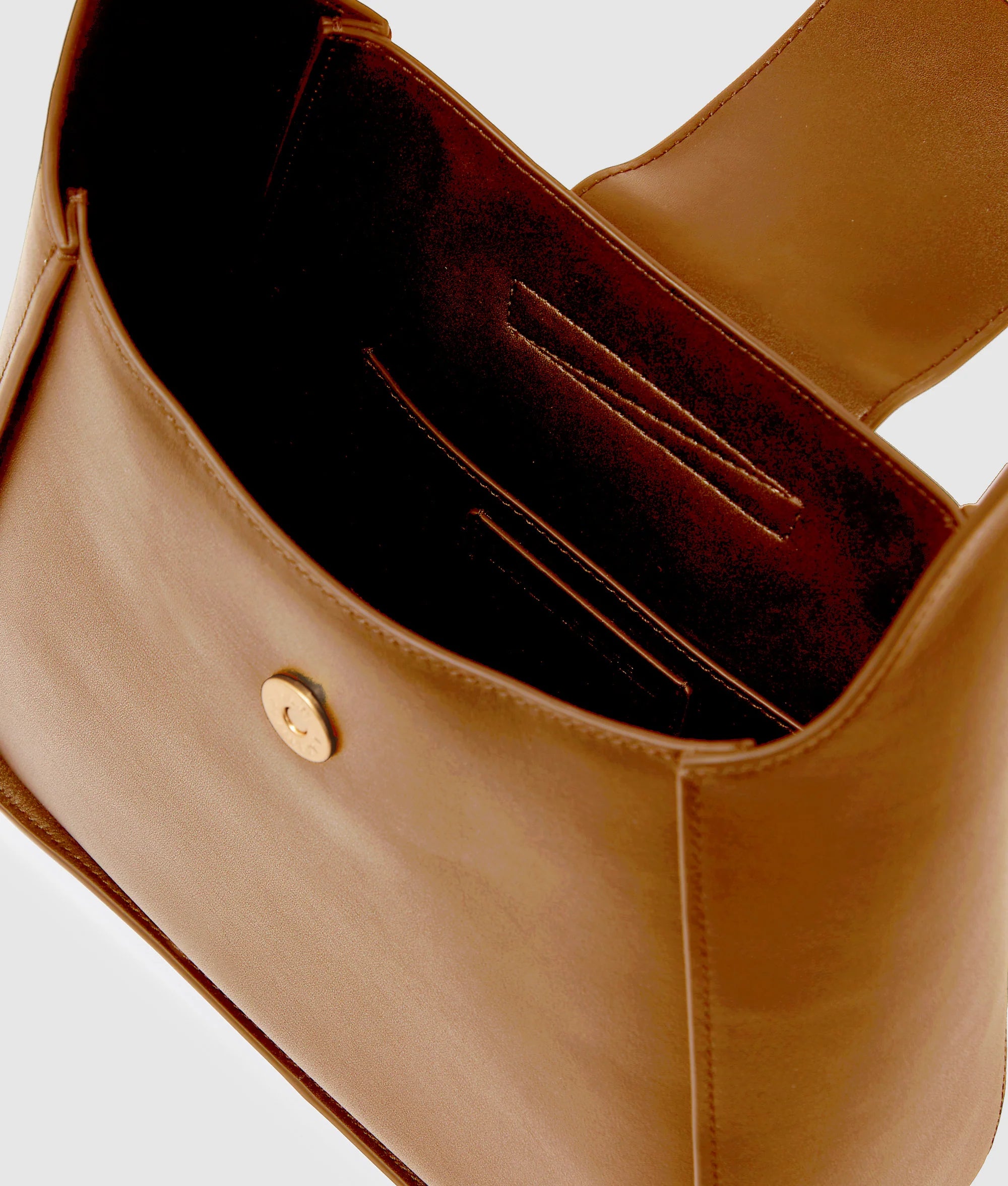 KARL LAGERFELD K/SIGNATURE HOBO BAG - caramel