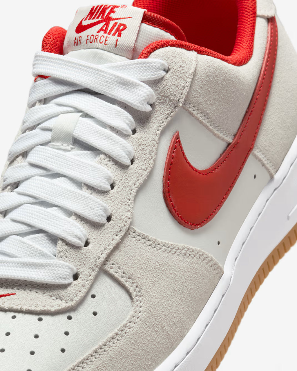 Nike Air Force 1 '07 LV8 Blanco Rojo