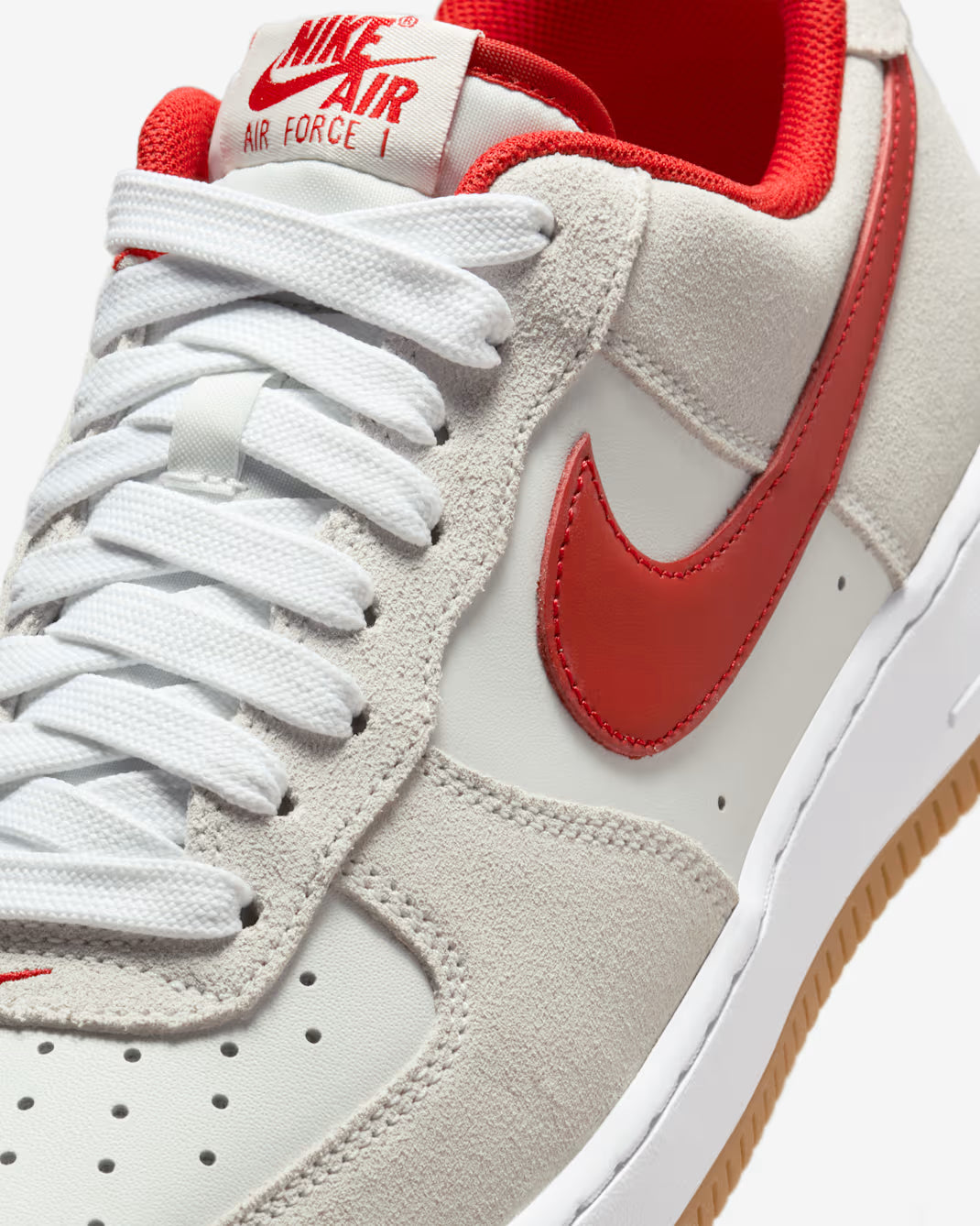 Nike Air Force 1 '07 LV8 Blanco Rojo