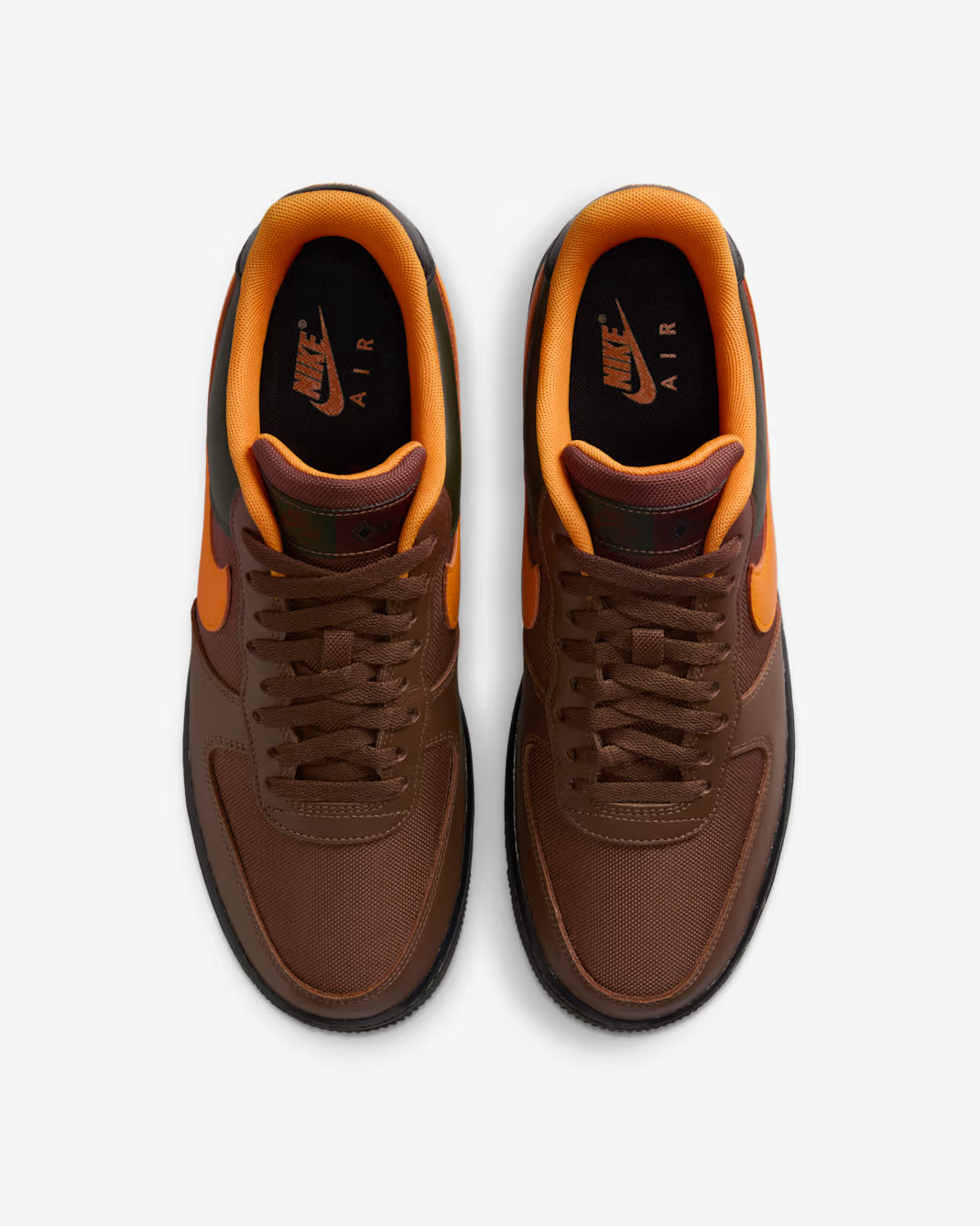 Nike Air Force 1 GORE-TEX Chocolate Naranja