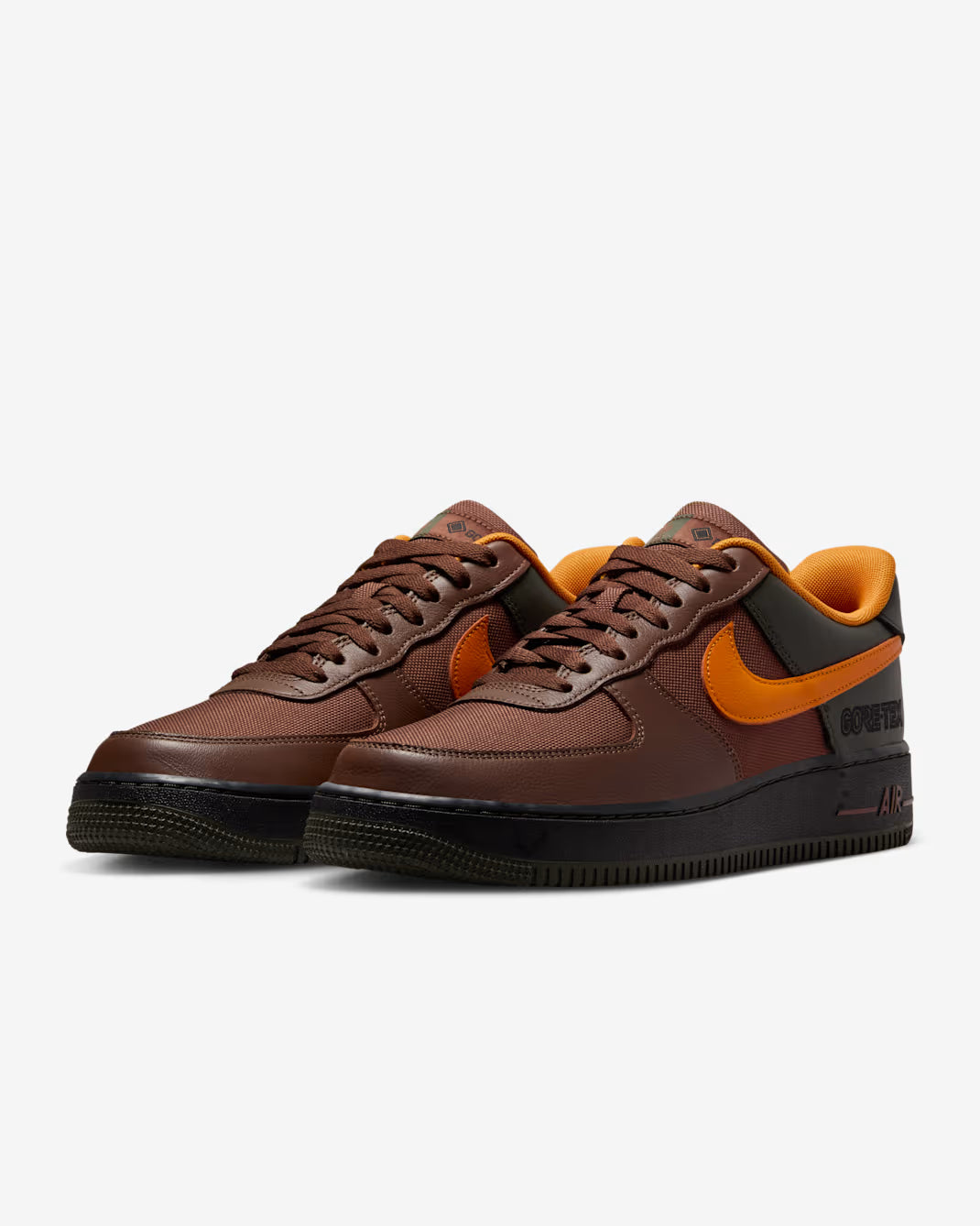 Nike Air Force 1 GORE-TEX Chocolate Naranja