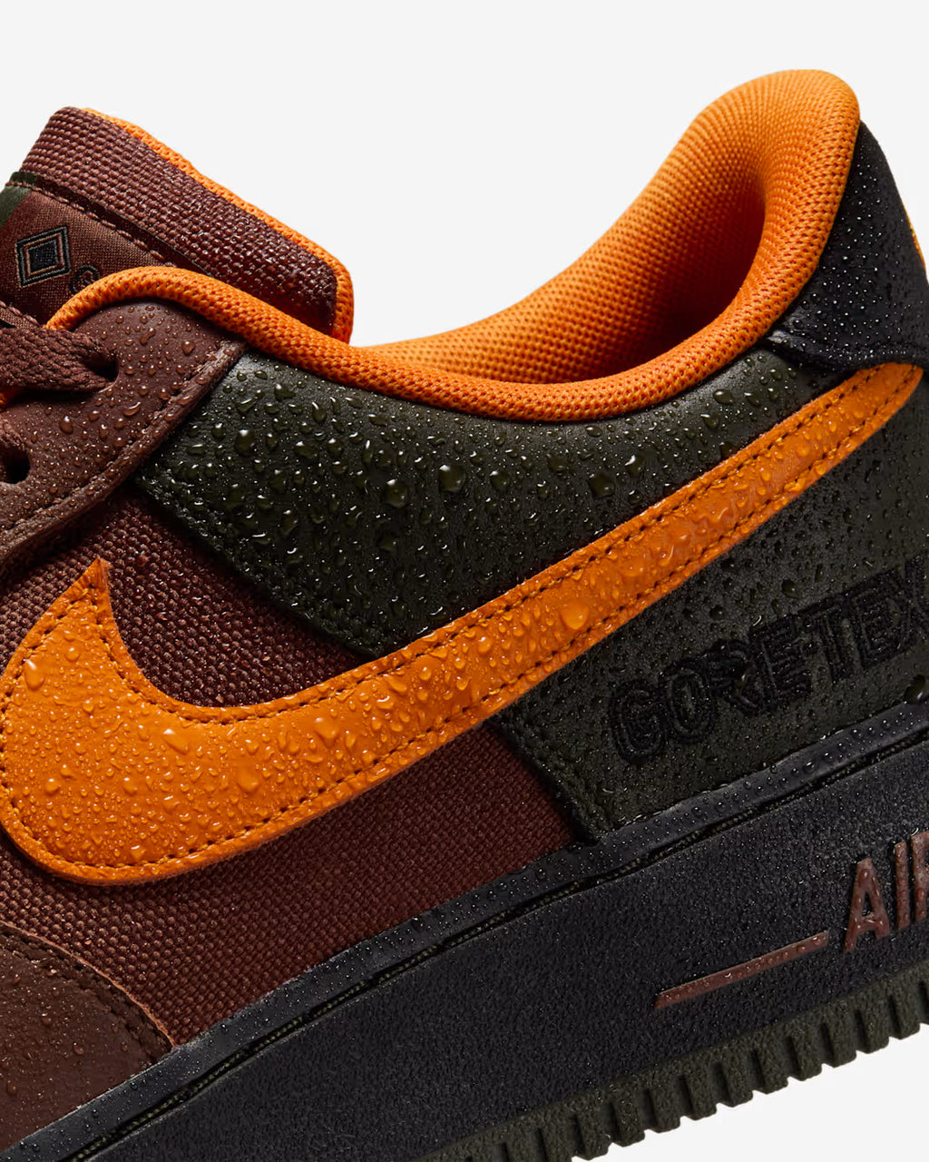 Nike Air Force 1 GORE-TEX Chocolate Naranja