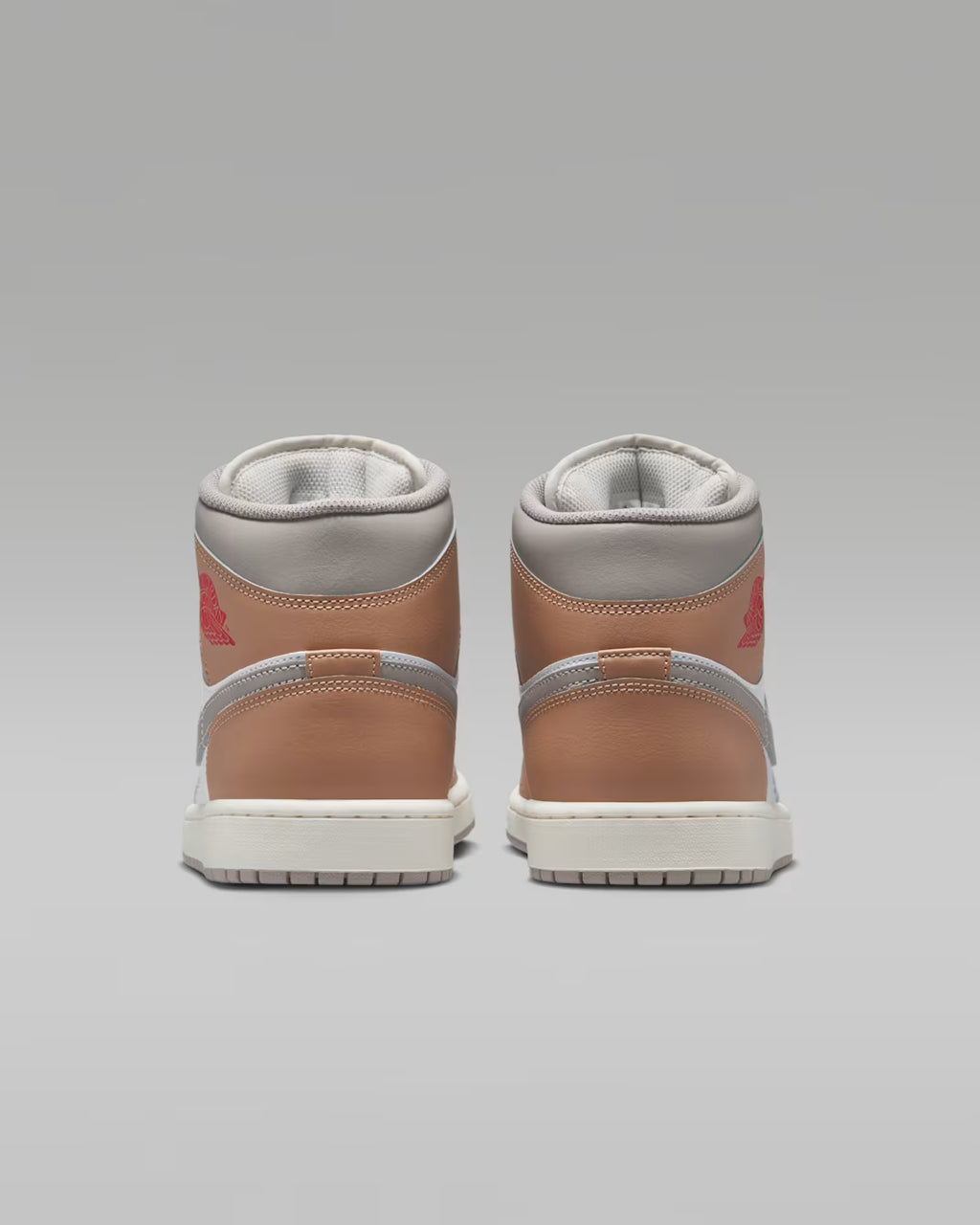 Air Jordan 1 Mid Blanco Beige Gris