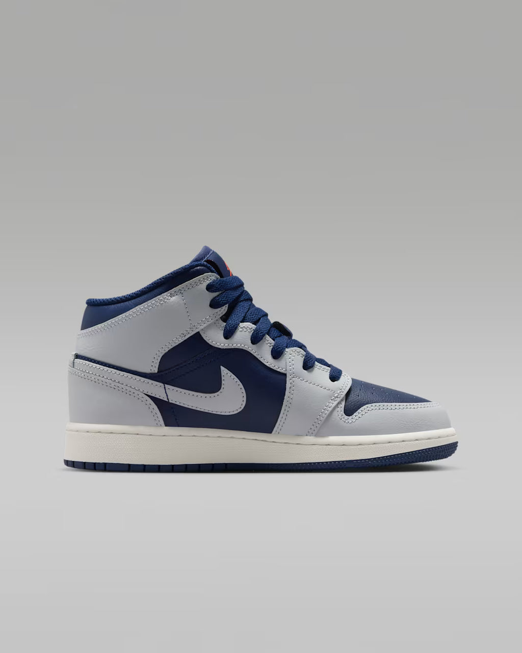 Air Jordan 1 Mid Gris Azul