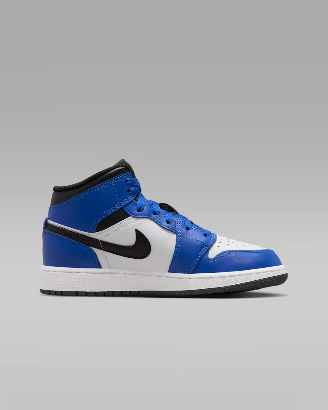 Air Jordan 1 Mid Blanco Azul