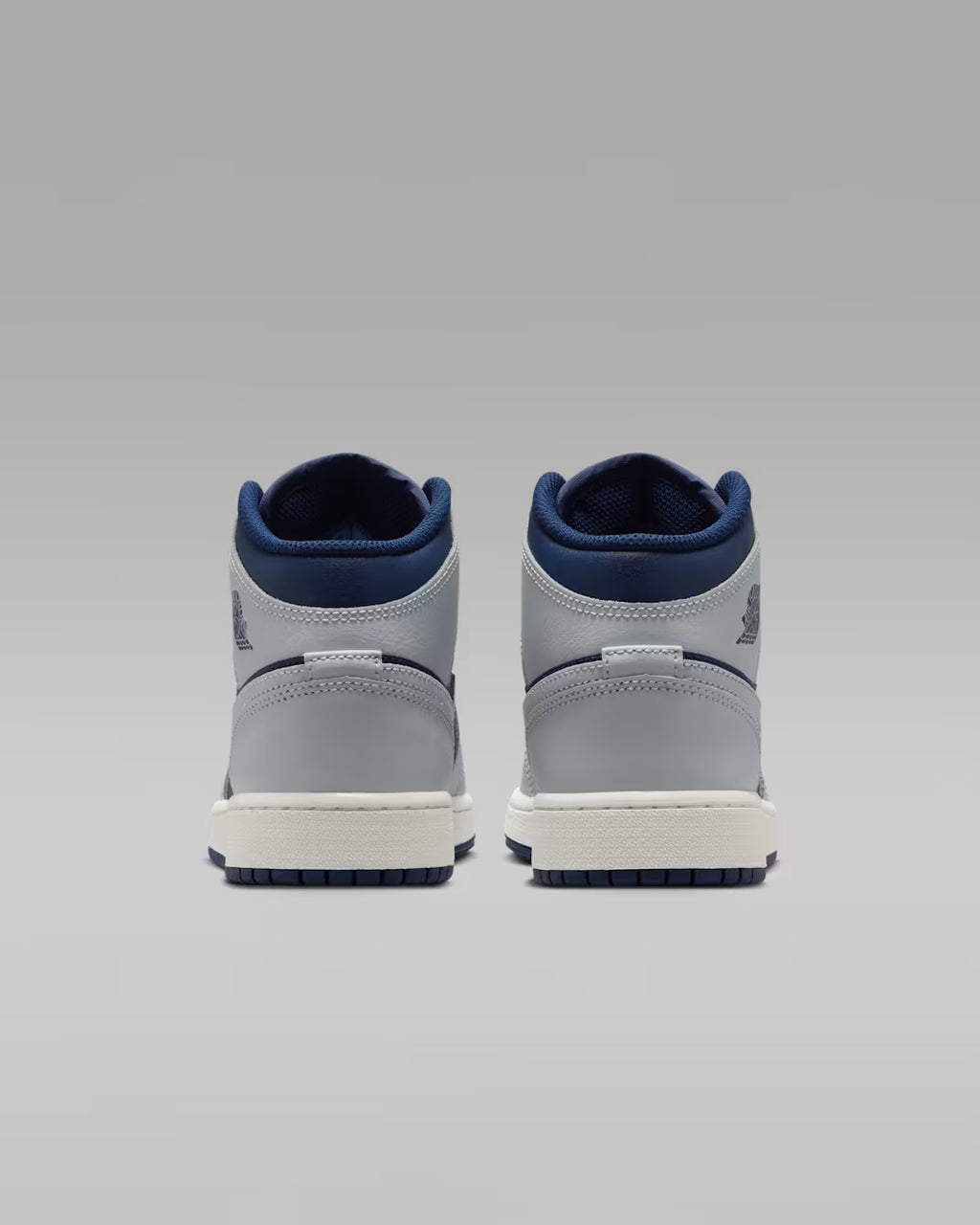 Air Jordan 1 Mid Gris Azul