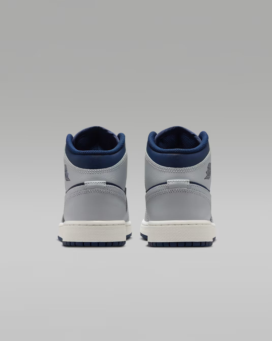 Air Jordan 1 Mid Gris Azul