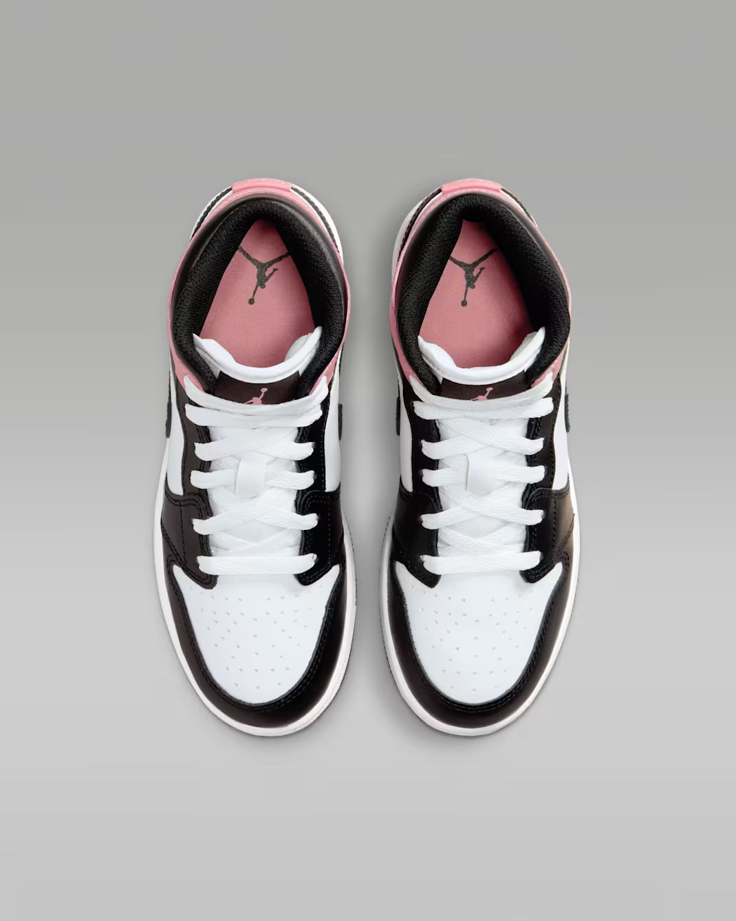 Air Jordan 1 Mid Rosa Negro