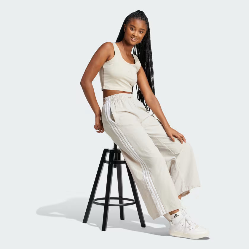 Camiseta de tirantes Essentials Small Logo Cotton Lifestyle Beige/White