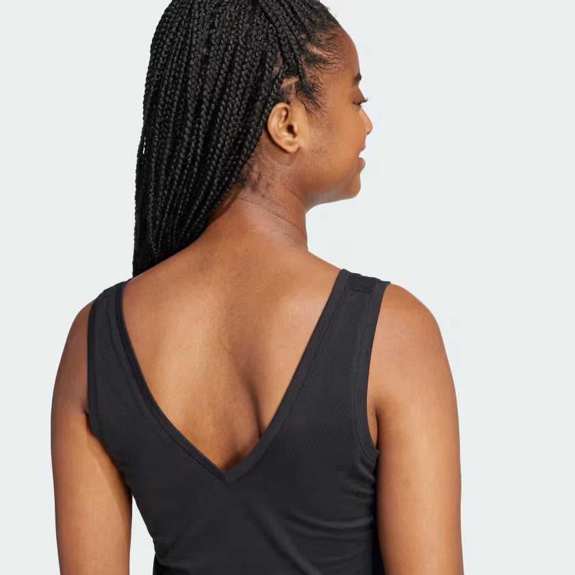 Camiseta de tirantes Essentials Small Logo Cotton Lifestyle Negra