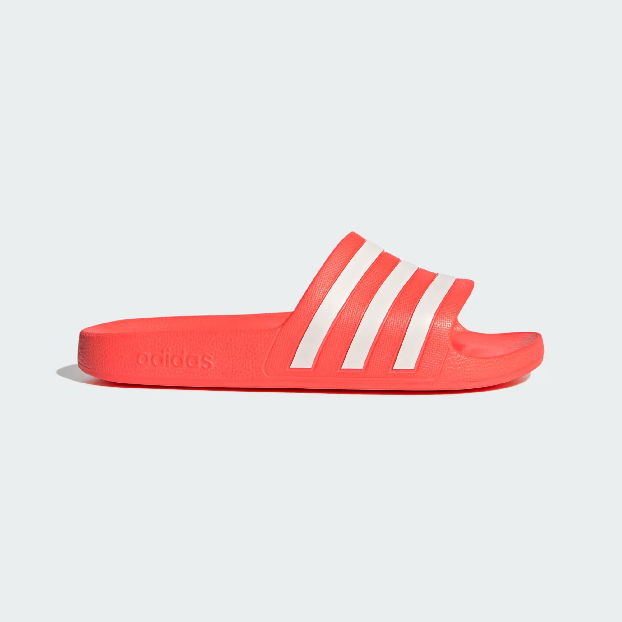 Chancla Adilette Aqua Solar Red / Cloud White / Solar Red