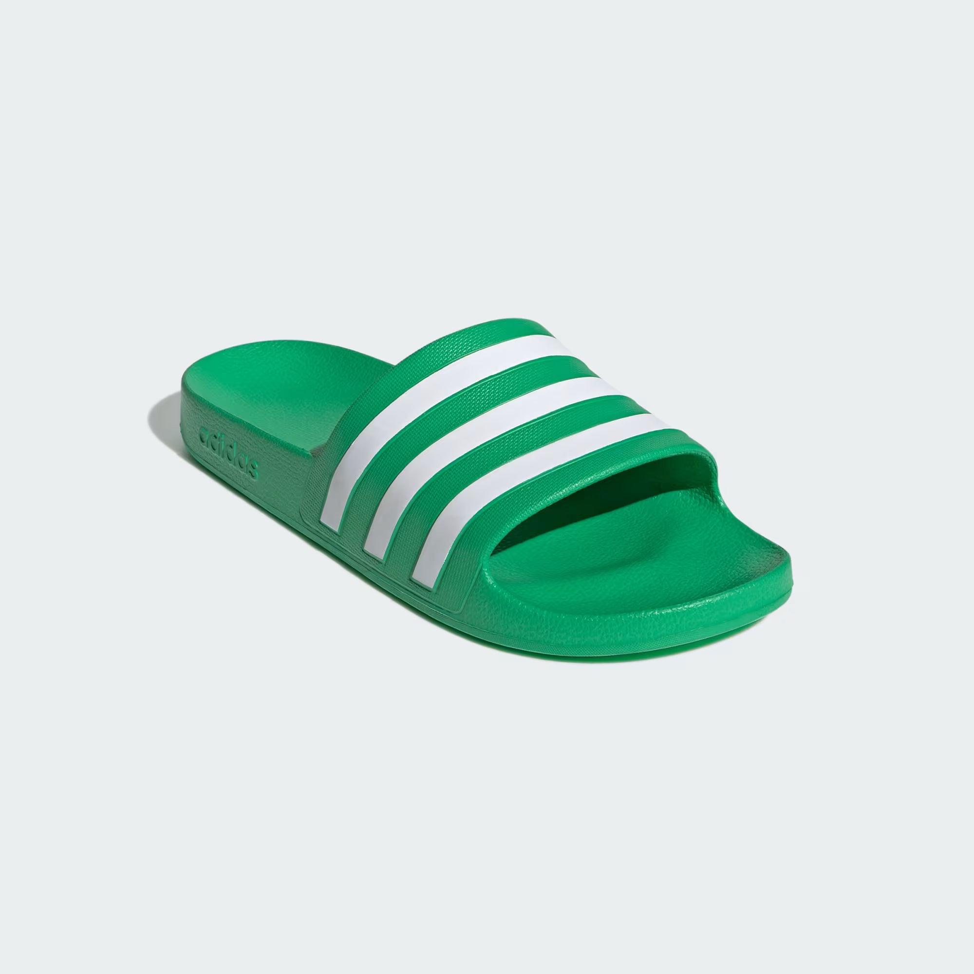 Chancla Adilette Aqua Vivid Green / Cloud White / Vivid Green