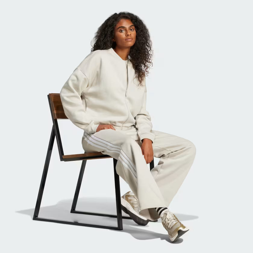 Chaqueta bómber Essentials Contemporary Logo Beige