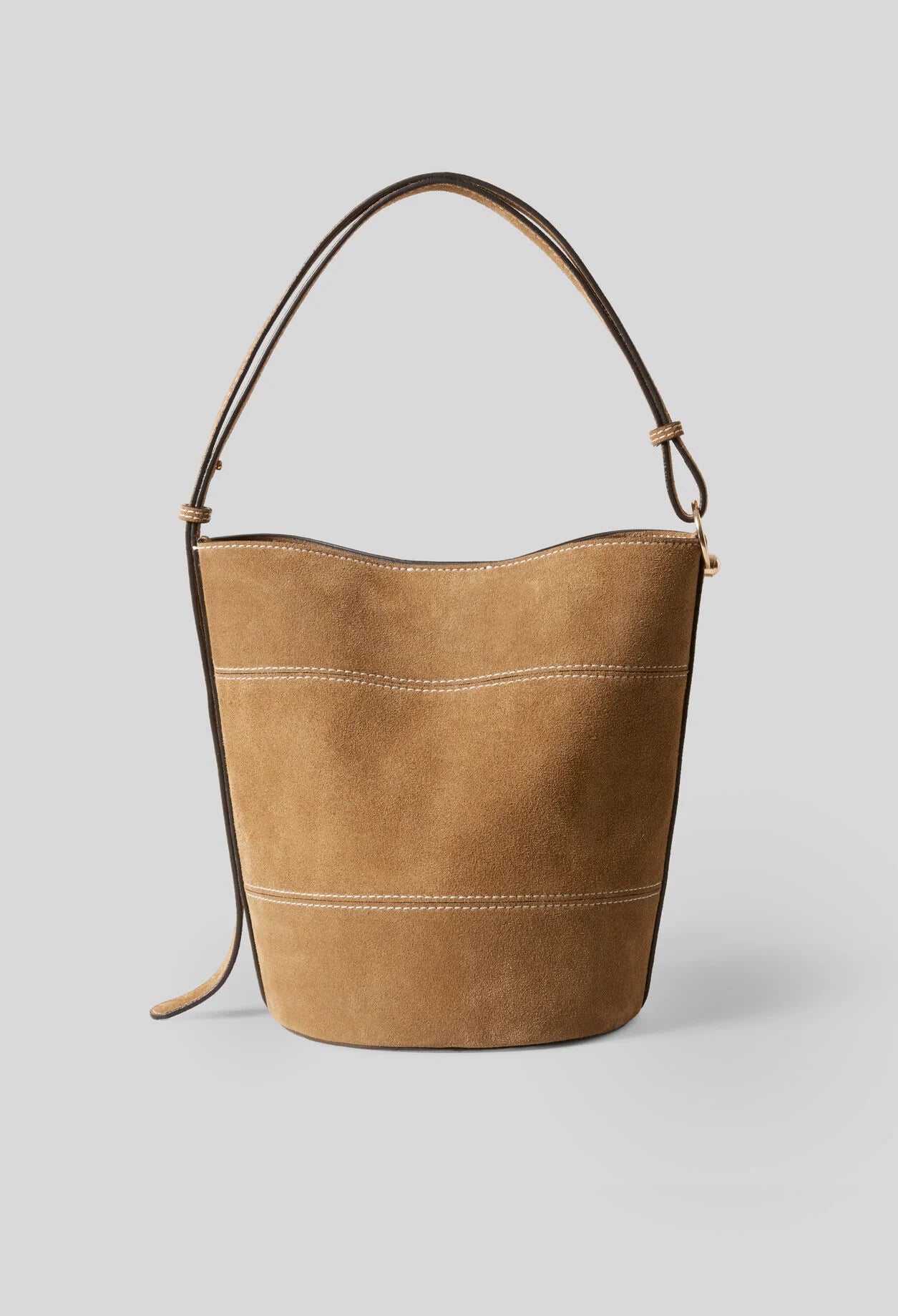 Bolso Bombonera Claudie Pierlot Solveig — Cuero Arena