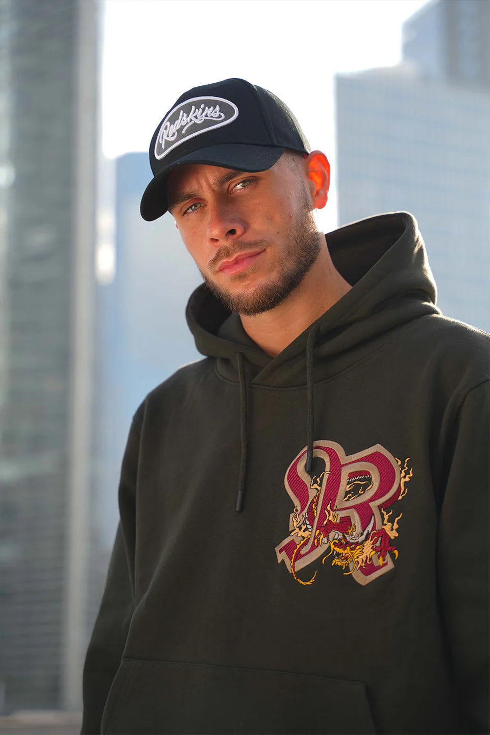 Sudadera Dragon Fleece Caqui Redskin