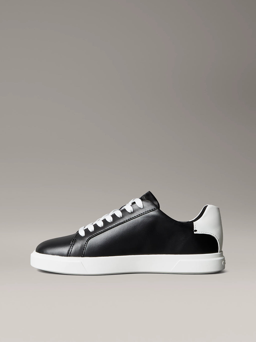 Zapatillas Calvin Klein Piel Logo Distintivo Black