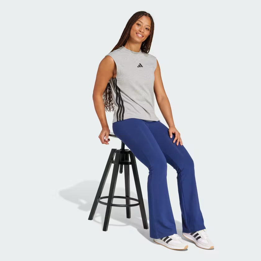 Mallas Essentials Small Logo Flared Dark Blue/White