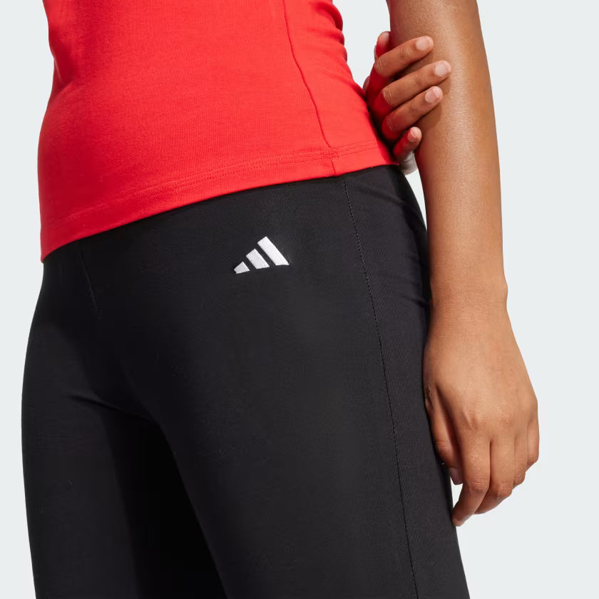 Mallas Essentials Small Logo Flared Black/White