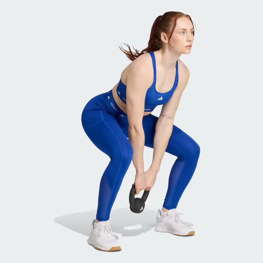 Mallas largas Techfit Stash Pocket Royal Blue