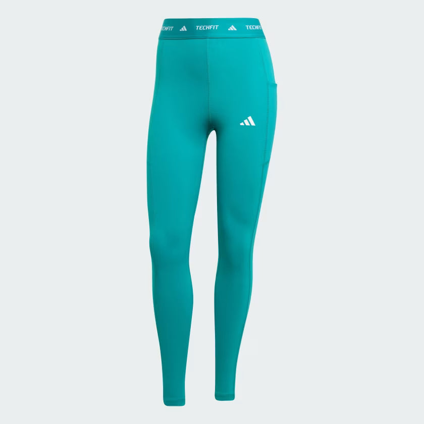 Mallas largas Techfit Stash Pocket Pure Teal