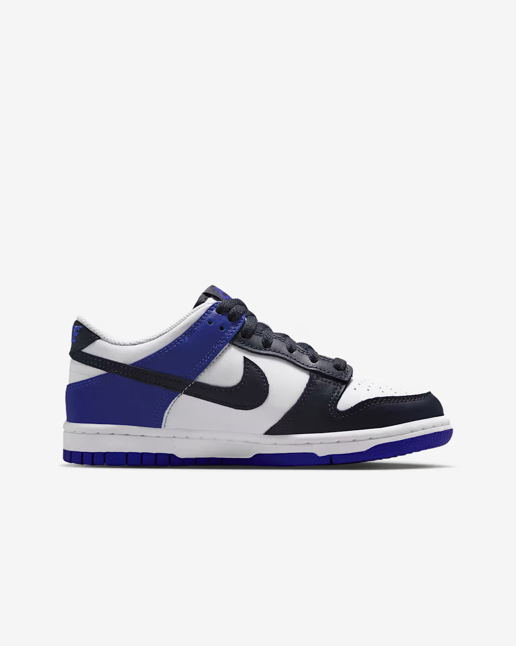 Nike Dunk Low Azul Tinta Blanco Negro