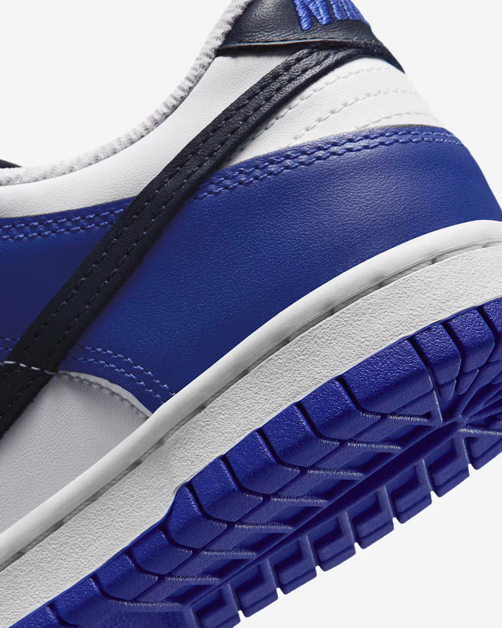 Nike Dunk Low Azul Tinta Blanco Negro