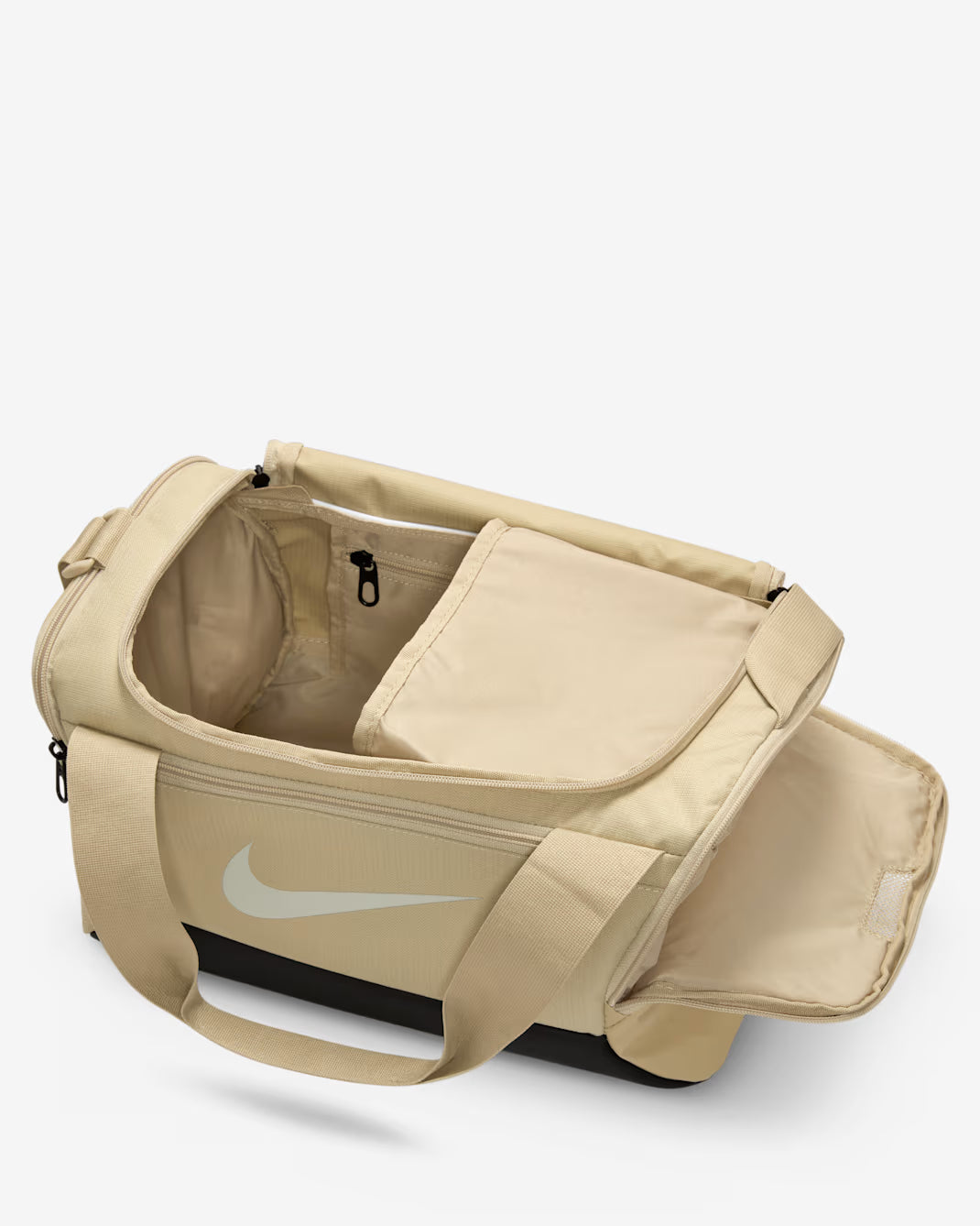 Nike Brasilia 9.5 Bolsa Deporte Beige 25L
