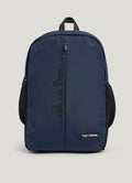 Pepe Jeans Mochila Portátil con Logo - Azul Navy