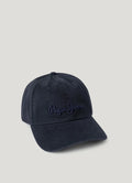 Pepe Jeans Gorra Sarga con Logo Bordado - Azul