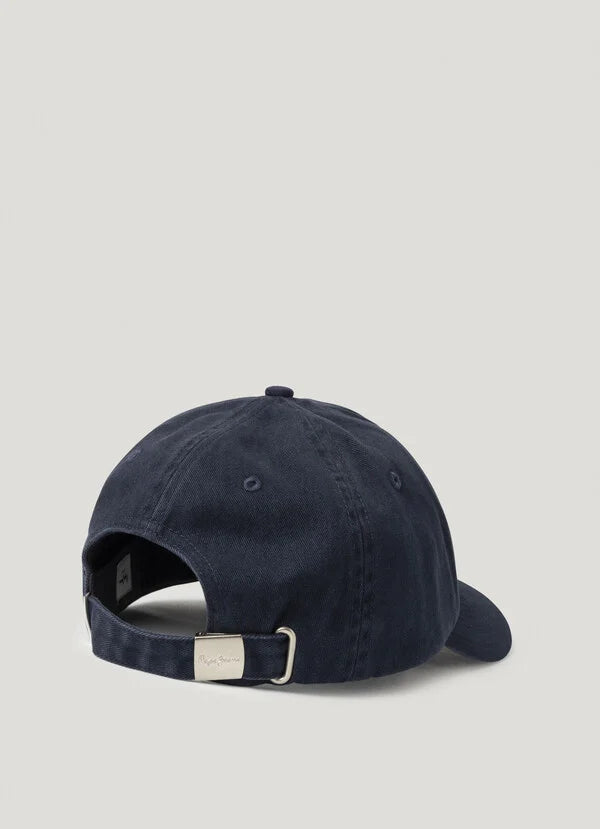 Pepe Jeans Gorra Sarga con Logo Bordado - Azul