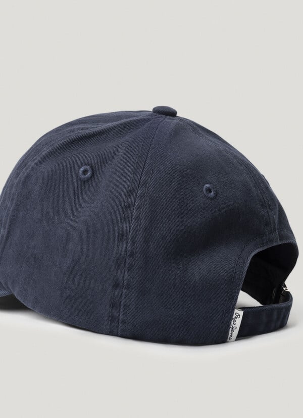 Pepe Jeans Gorra Sarga con Logo Bordado - Azul