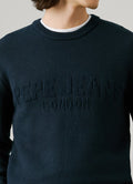 Pepe Jeans Jersey Cuello Redondo Fit Regular - Azul Marino