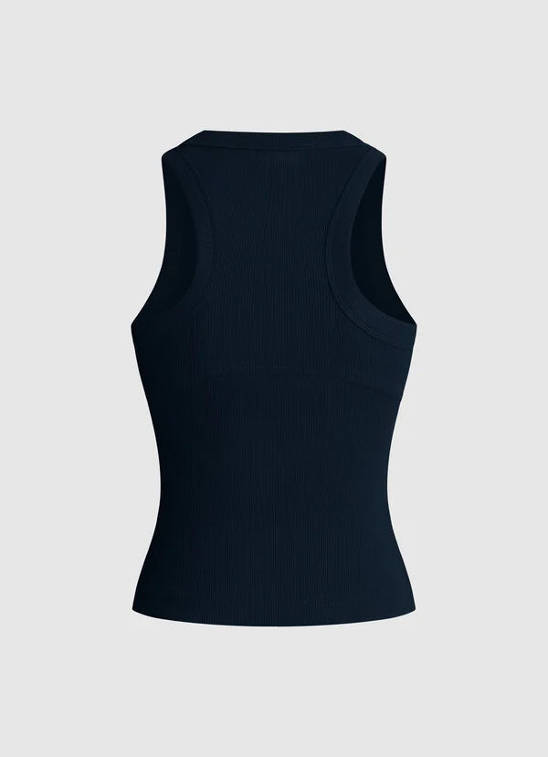 Pepe Jeans Camiseta Canalé Sin Mangas - Azul Marino