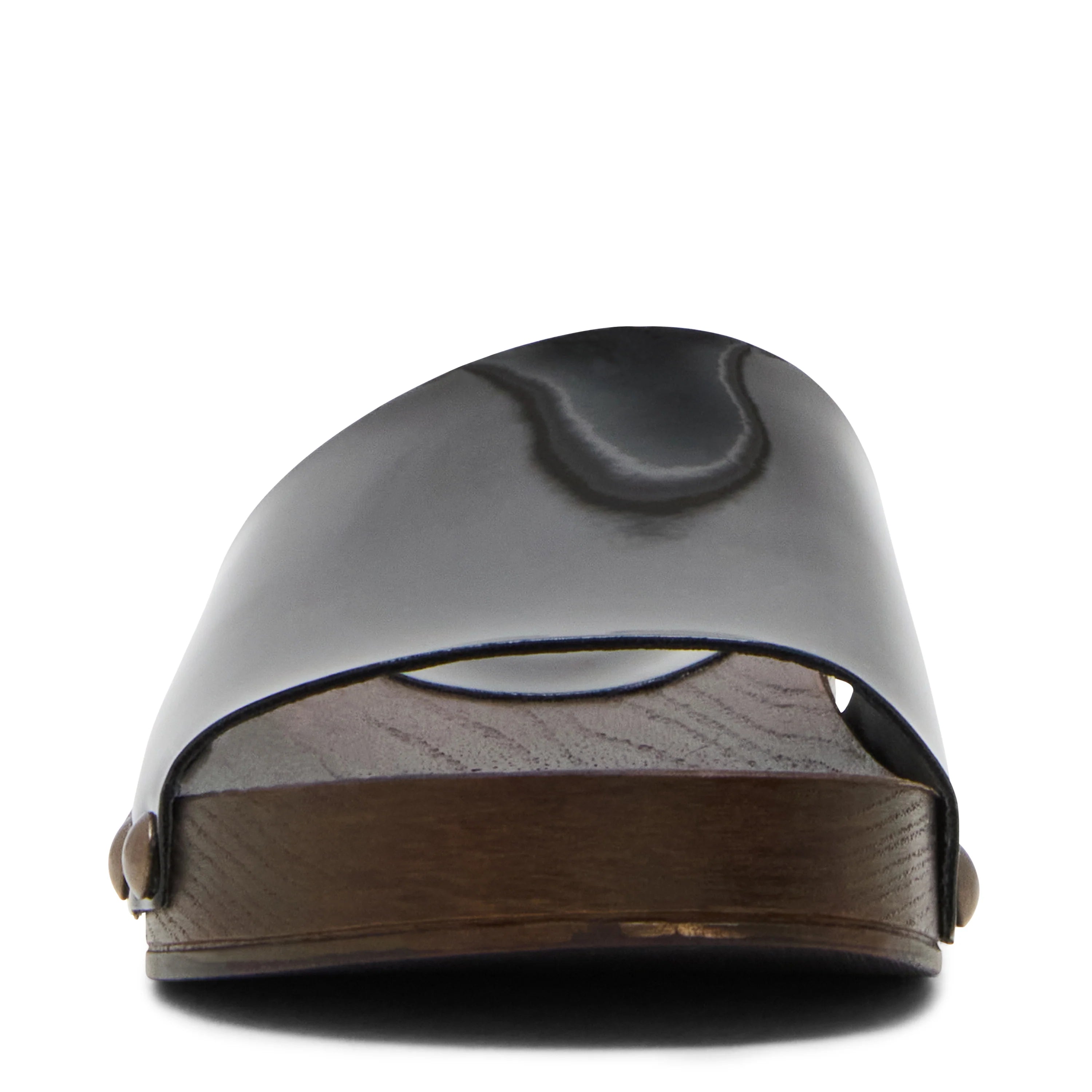 Cento Mule Black Patent