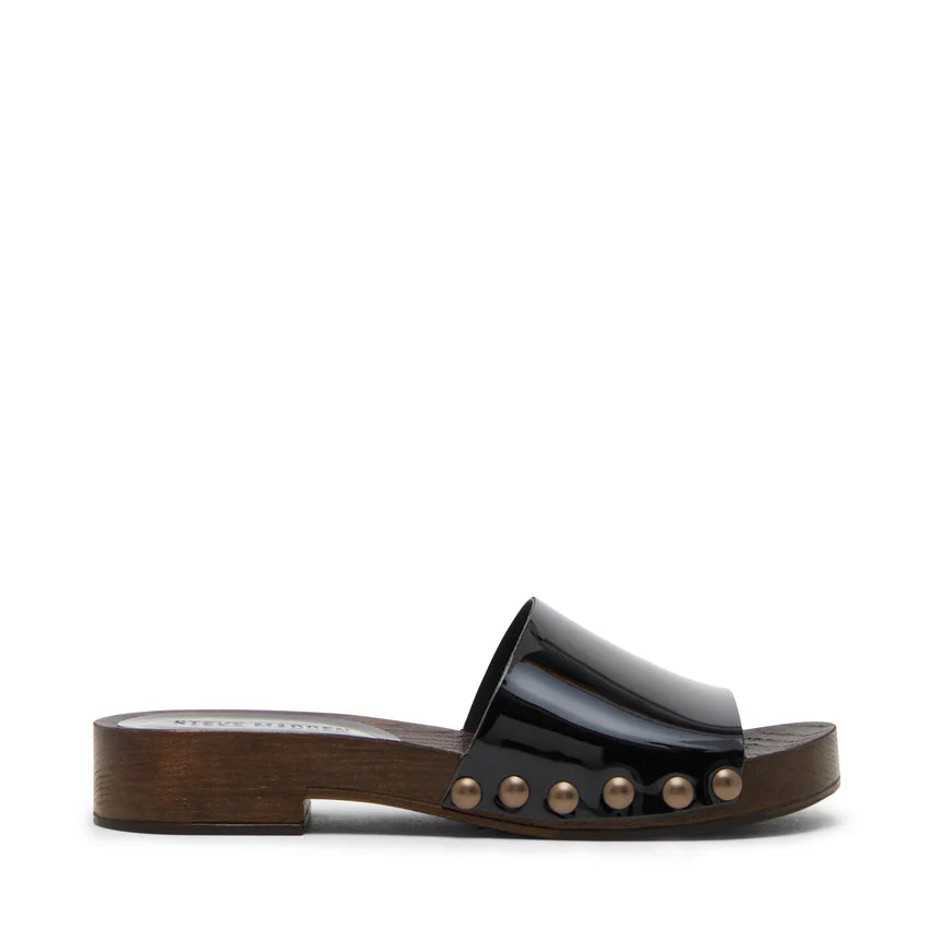 Cento Mule Black Patent