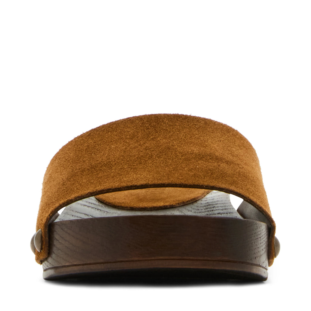 Cento Mule Chestnut Suede