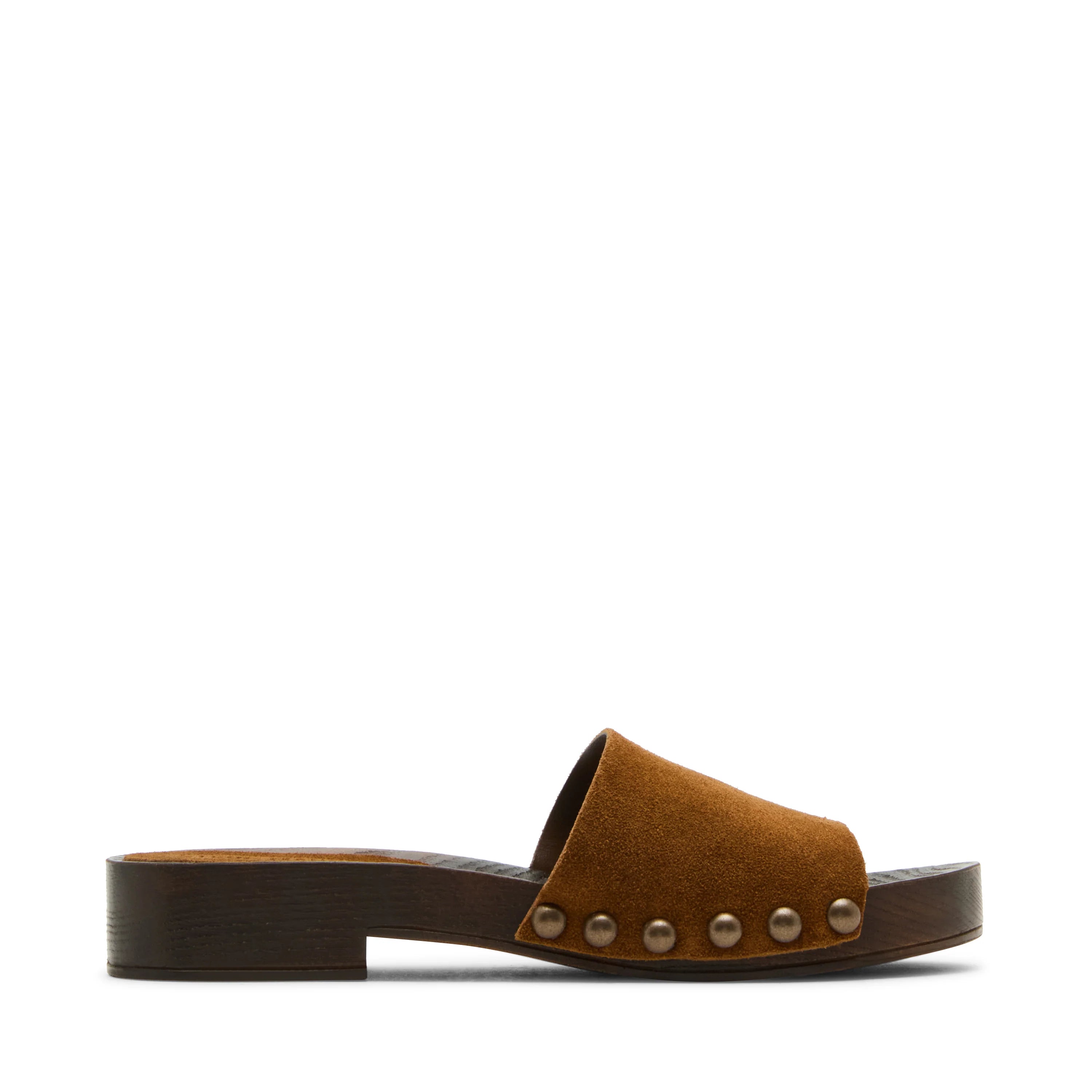 Cento Mule Chestnut Suede