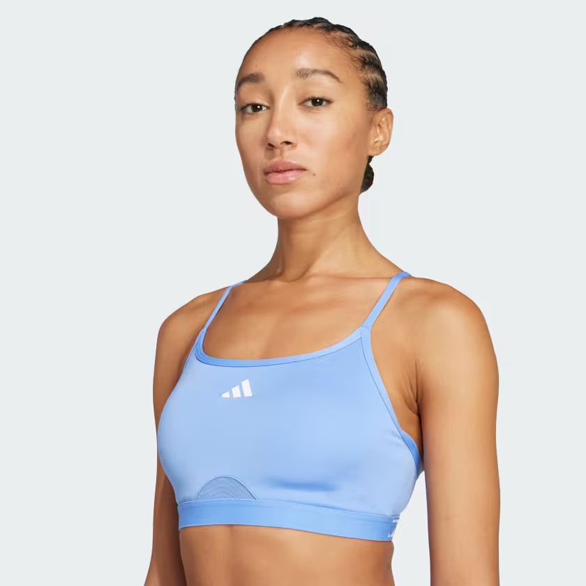 Sujetador Aeroreact Training 3 bandas Blue Fusion