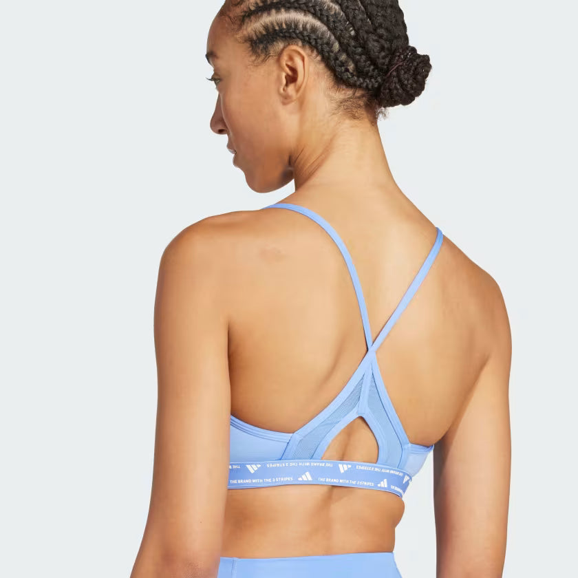 Sujetador Aeroreact Training 3 bandas Blue Fusion