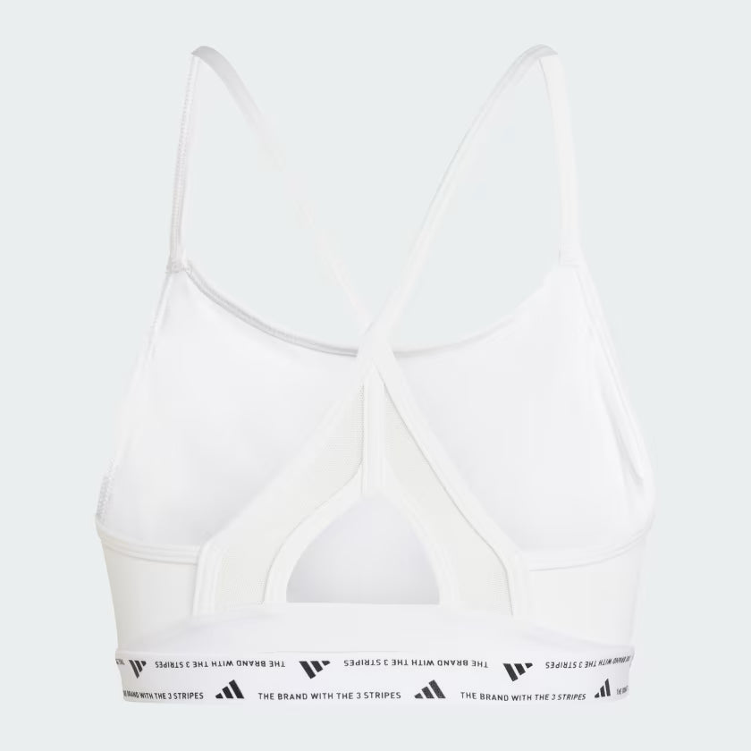 Sujetador Aeroreact Training 3 bandas Blanco