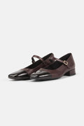 Zapato Cherry Lady | Mary Jane | Granate/Negro