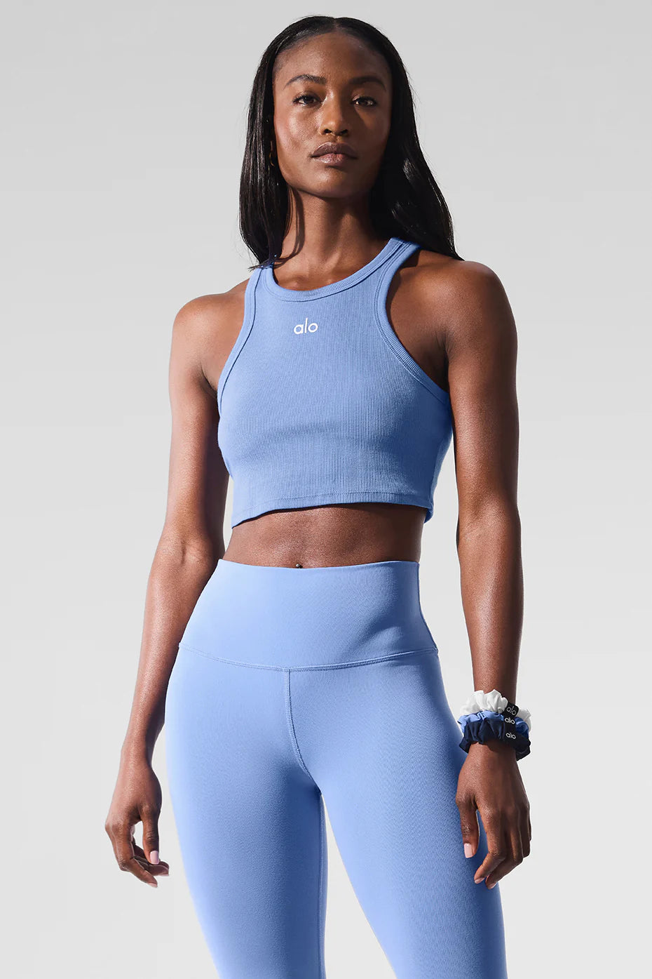 Camiseta de tirantes Aspire - Crystal Clear Blue/Blanco