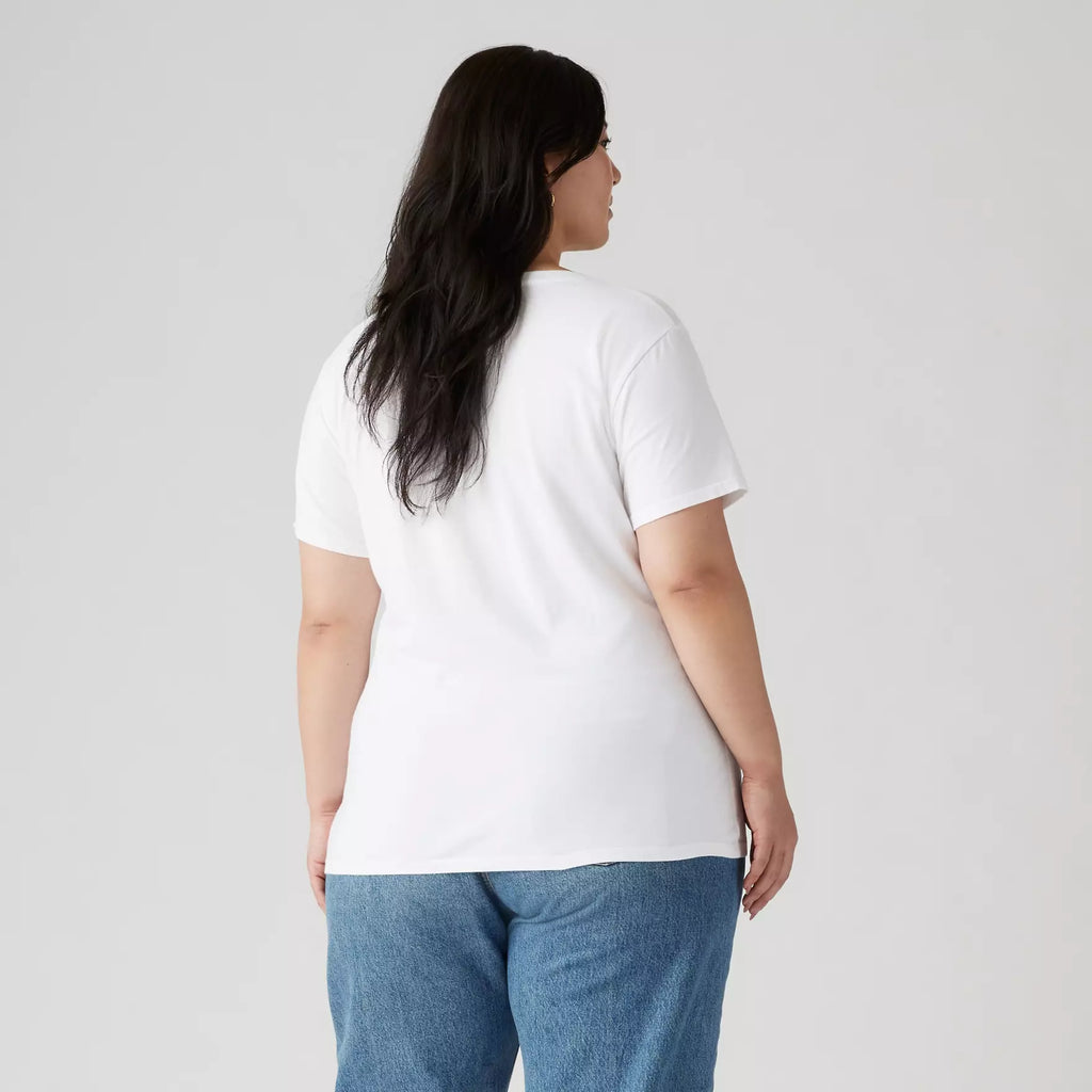 Levi's Camiseta Plus Batwing - White