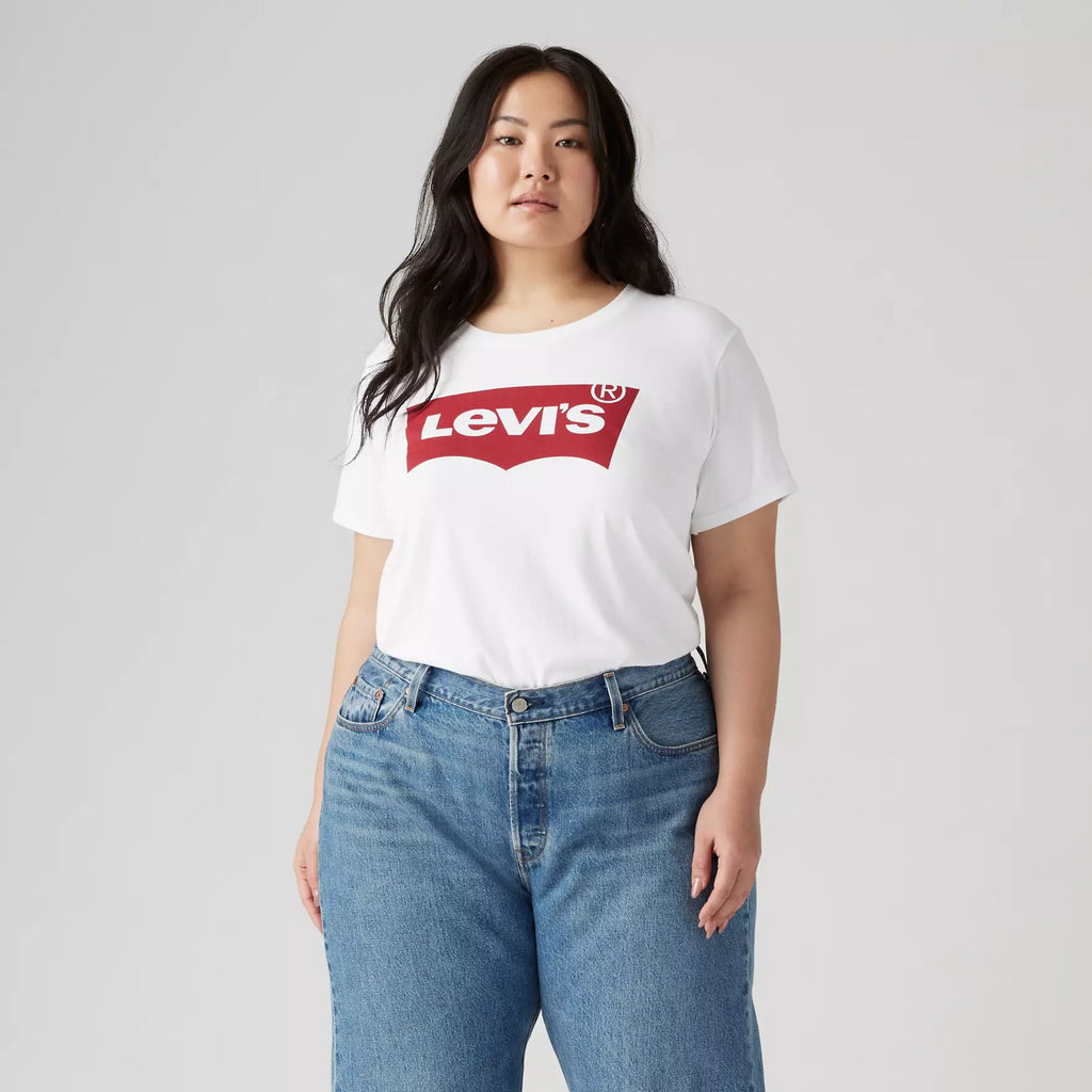 Levi's Camiseta Plus Batwing - White
