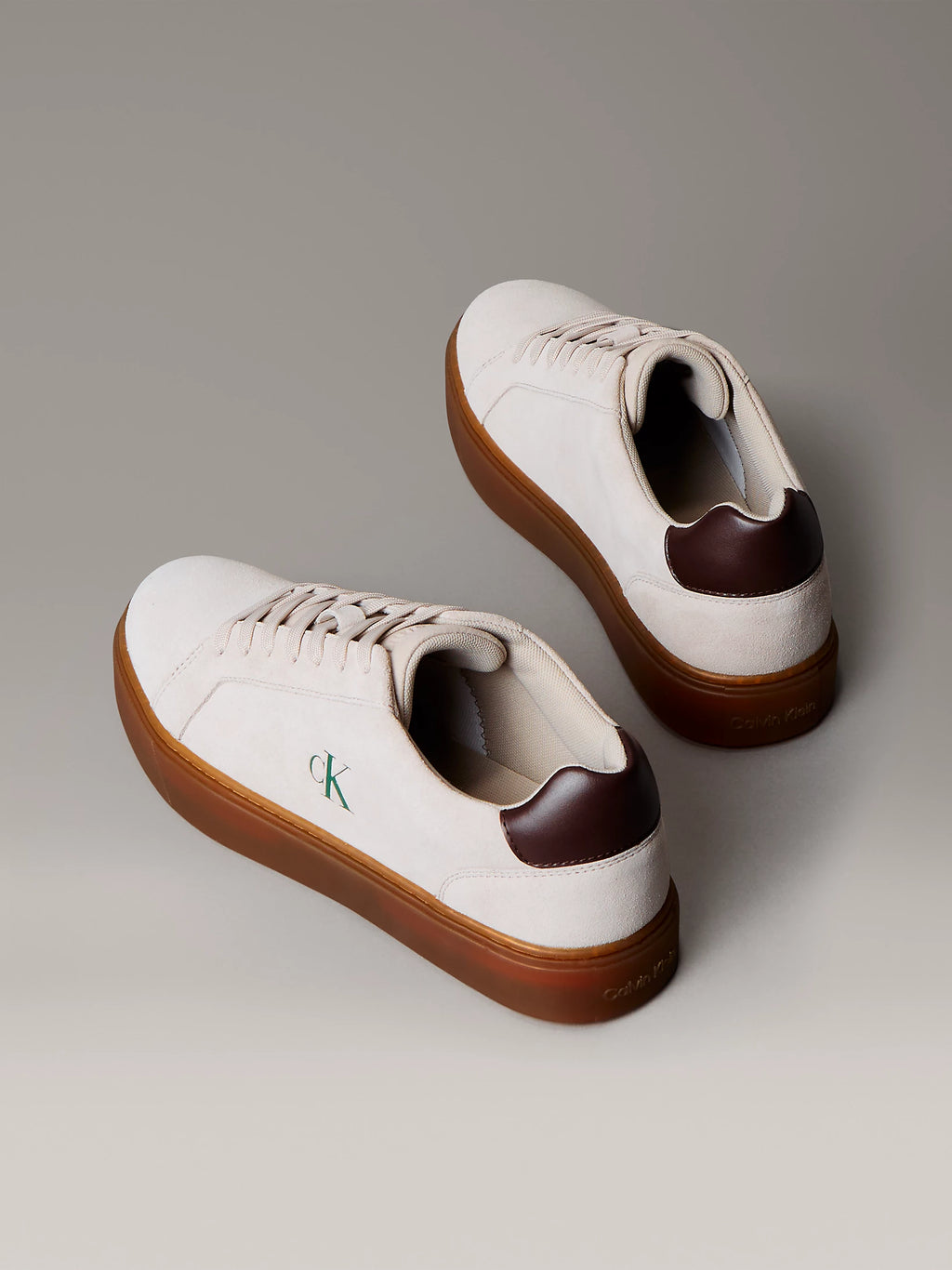 Zapatillas de piel y ante con suela flexible chateau/bordeaux