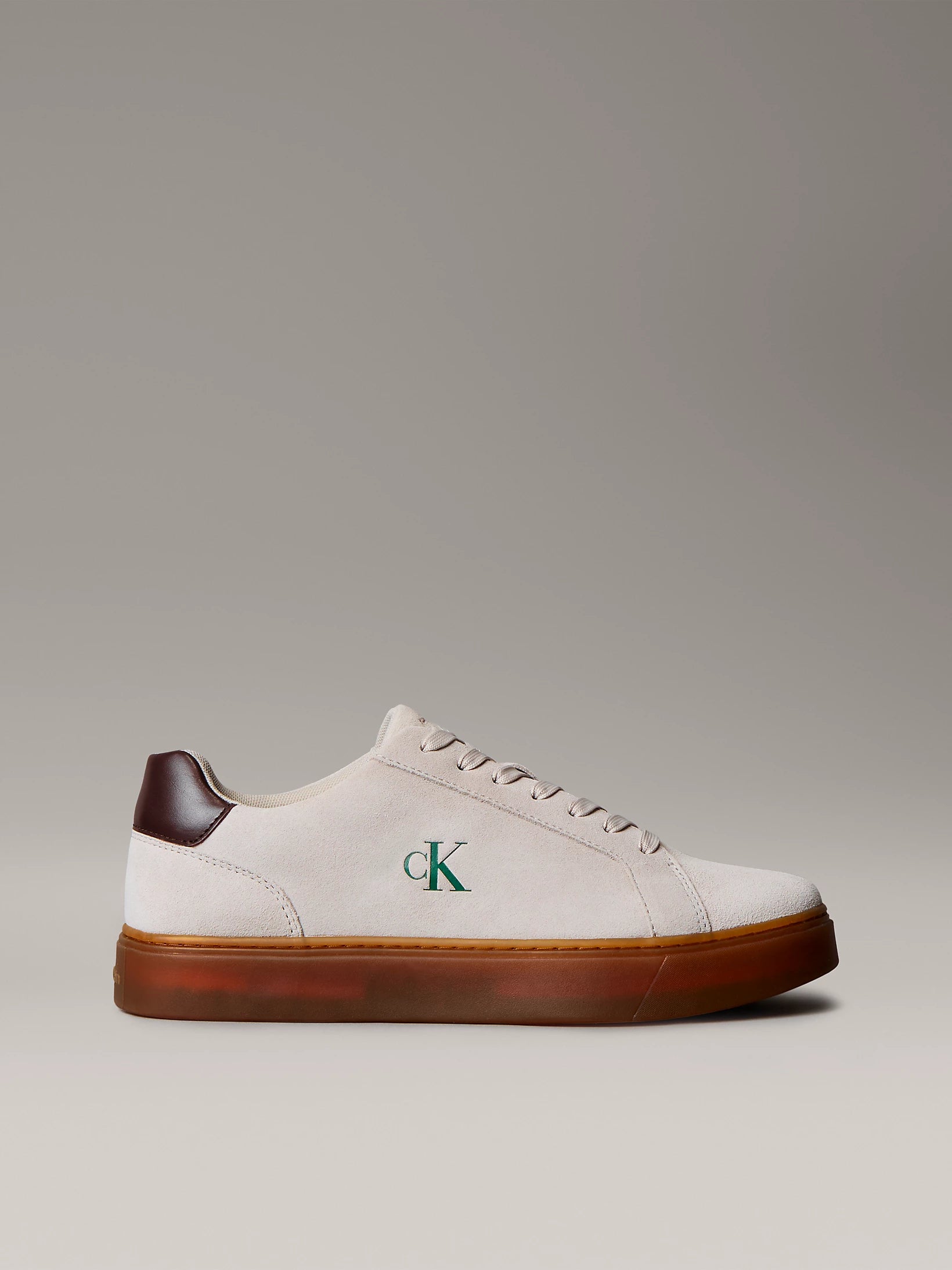 Zapatillas de piel y ante con suela flexible chateau/bordeaux