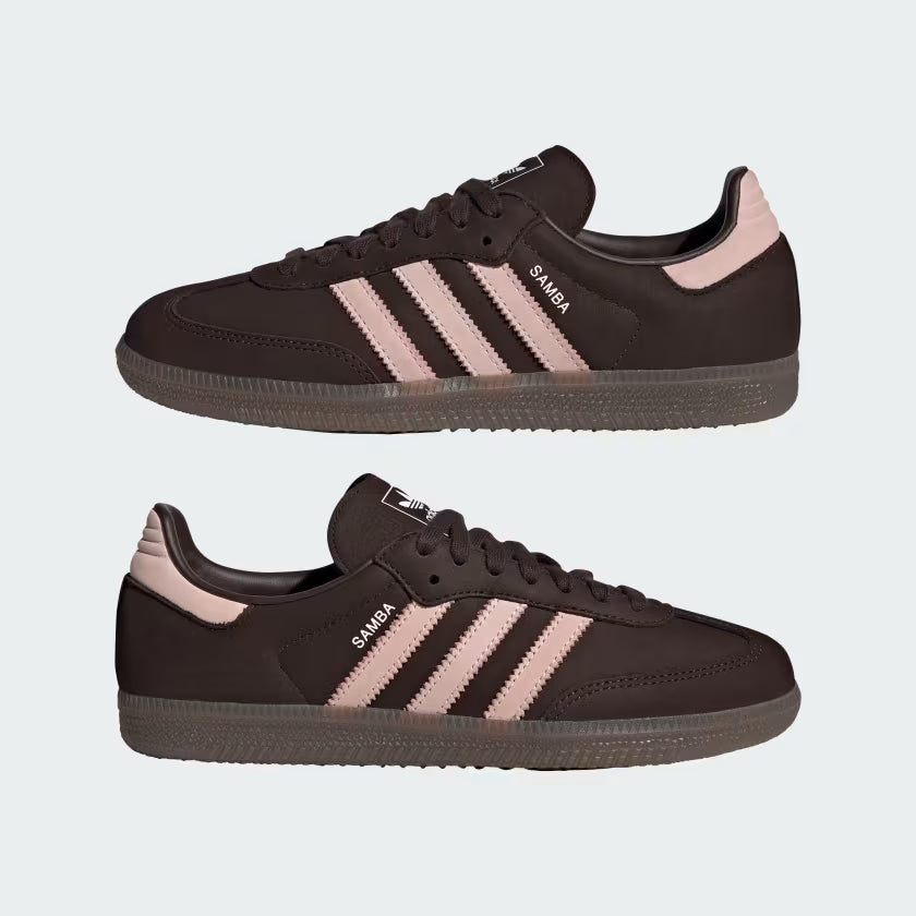 Adidas Samba OG - Aurora Coffee / Sandy Pink / Cloud White
