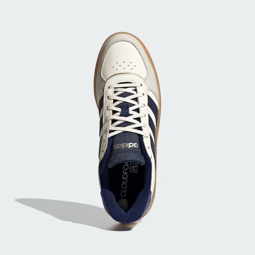 Zapatilla Breaknet Sleek Core White / Dark Blue / Royal Blue