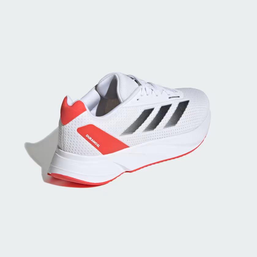 Zapatilla Duramo  SL Cloud White / Core Black / Bright Red
