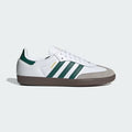 Adidas Samba OG Unisex - Zapatillas Cloud White / Collegiate Green / Clear Granite